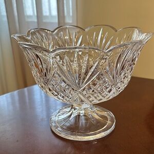 Godinger Crystal Clear Glass Bowl